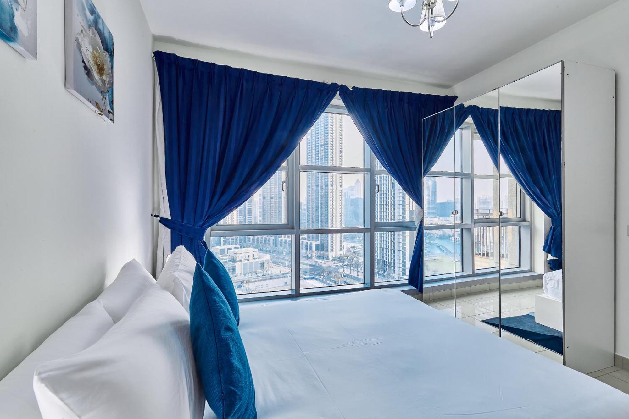 Shukran Homes Lux 1Br With Fountains View Dubai Bagian luar foto